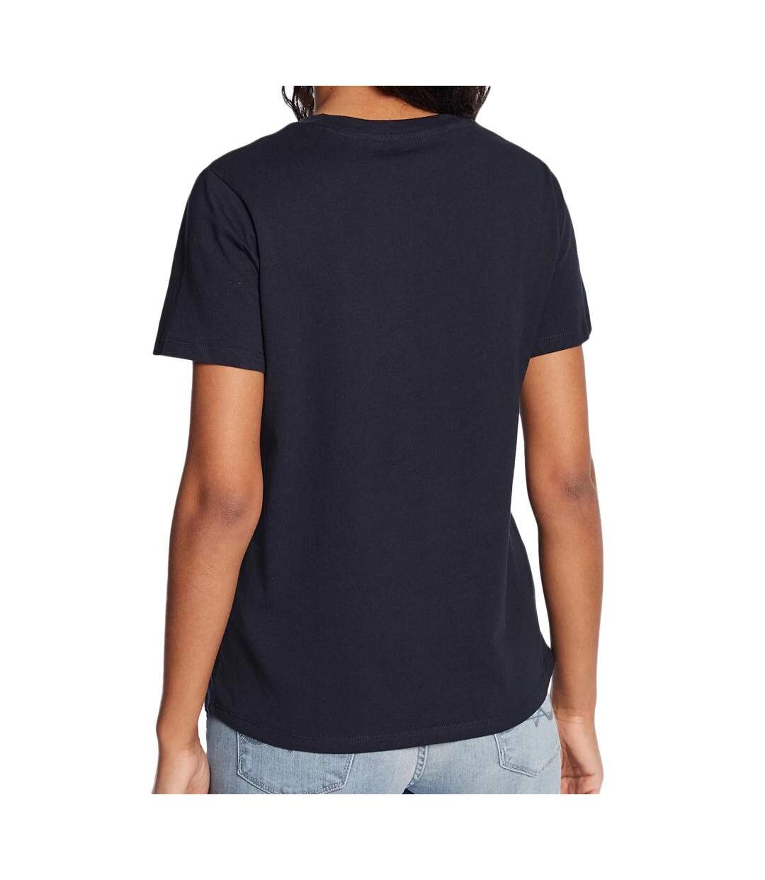 T-shirt Marine Femme Pepe Jeans Wendy Chest - M-2