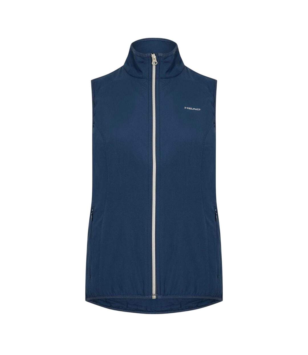 Veste Sans Manches Femme Bleu Head-1