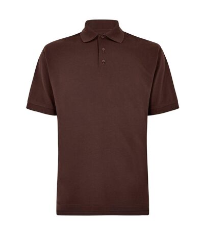 Polo klassic homme bordeaux foncé Kustom Kit