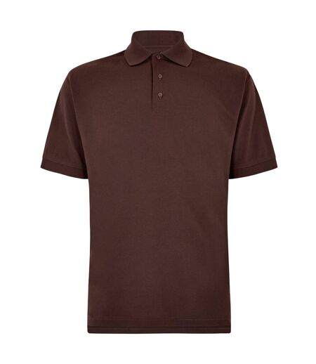 Polo klassic homme bordeaux foncé Kustom Kit