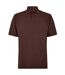 Polo klassic homme bordeaux foncé Kustom Kit