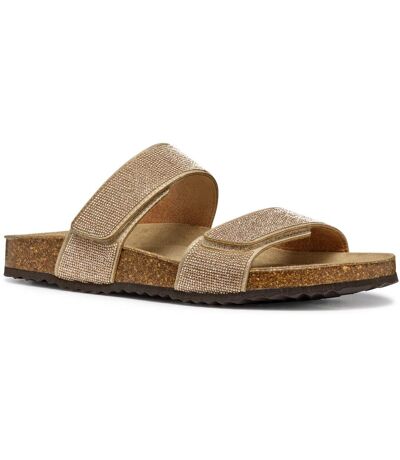 Sandales D Brionia R Femme Rose Doré Geox