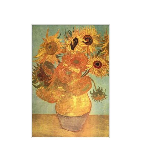 Vincent Van Gogh - Imprimé (Jaune / Vert) (40 cm x 30 cm) - UTPM6428
