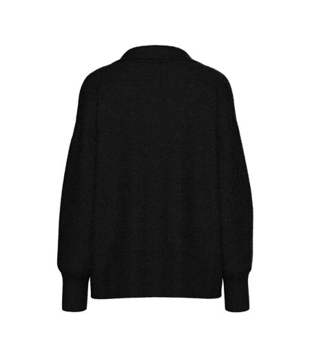 Pull noir femme pieces malou