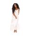 Womens/ladies Dembaya Maxi Dress White Boss-2