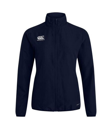 Womens/ladies Club Track Jacket Navy Canterbury