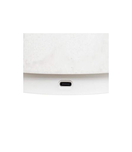 Diffuseur d'Huile Essentielle Effet Marbre Elsy 100ml Blanc