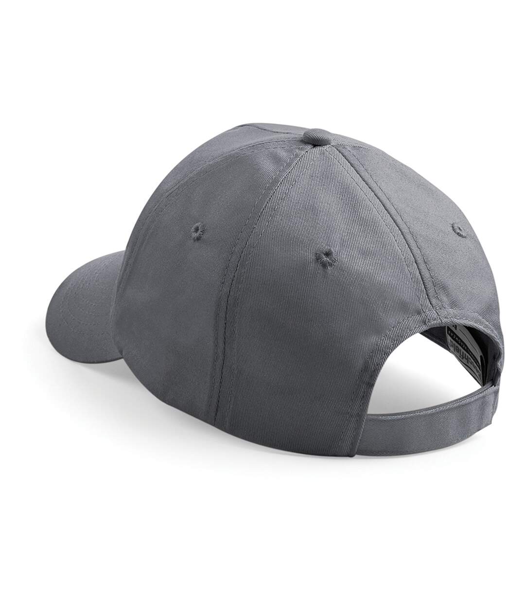 Casquette de baseball 100% coton adulte unisexe gris graphite Beechfield-2