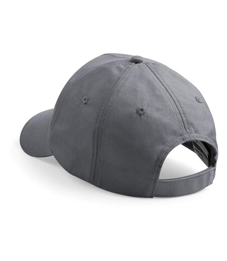 Casquette de baseball 100% coton adulte unisexe gris graphite Beechfield