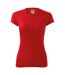 T-shirt Fantasy Femme Rouge Malfini-1