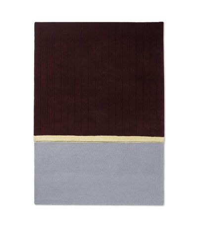 Tapis salon et chambre fait main en laine motif simple DECORIM