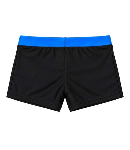 Boxer de bain noir/bleu homme lhoste barracuda