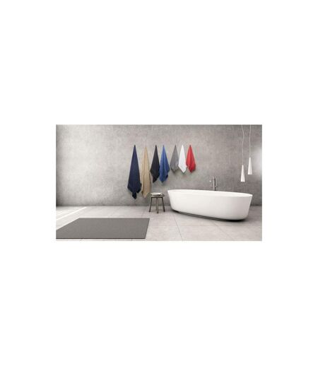 Terry organic cotton towel black MidOcean