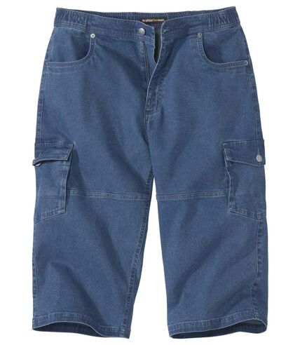 3/4-Cargo-Jeans Stretch Komfort