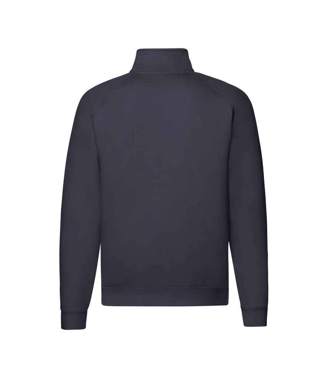 Mens premium polycotton sweatshirt deep navy Fruit of the Loom