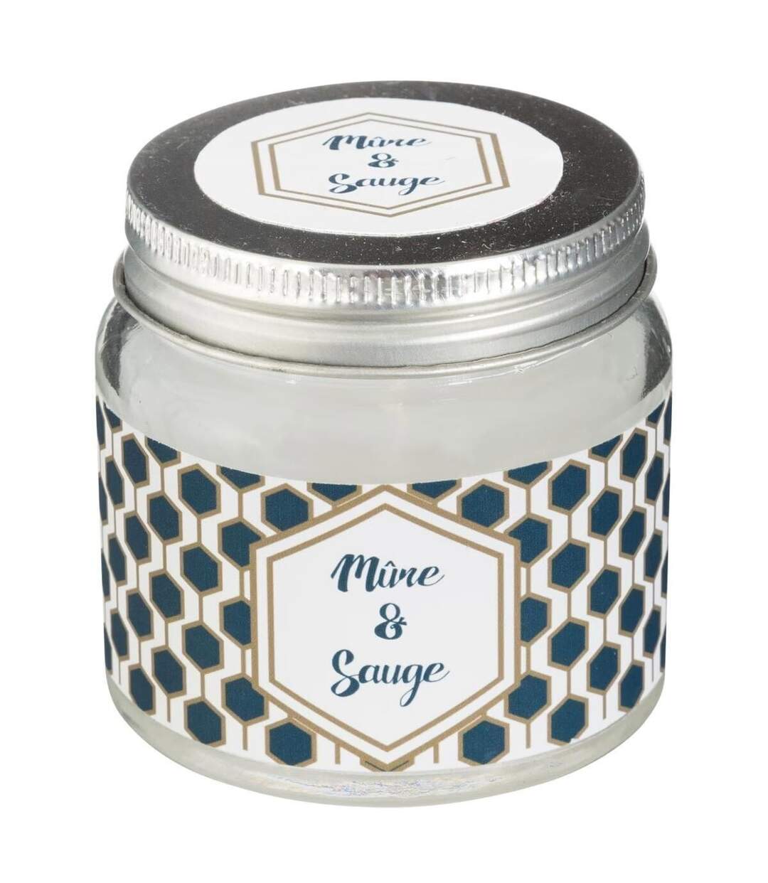 Bougie Parfumée en Verre Bocal 65g Mûre & Sauge-1
