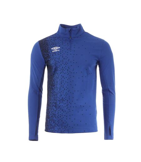 Sweat 1/2 Zip Bleu Homme Umbro 570330 - L