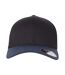Casquette Adulte Noir Bleu Marine Flexfit-4