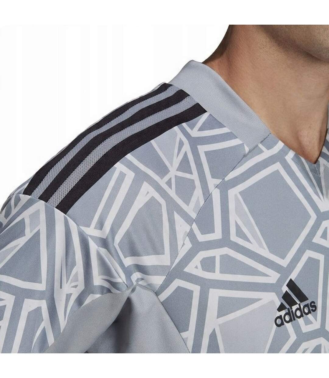 Maillot De Gardien De But Manches Courtes Condivo Homme Gris Adidas-4