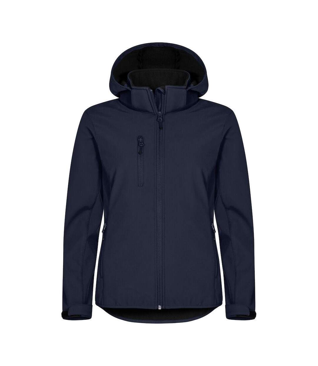 Womens/ladies classic soft shell jacket dark navy Clique-1