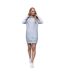 AWDis Girlie Womens/Ladies Hoodie Dress (Heather Gray) - UTPC3448-1
