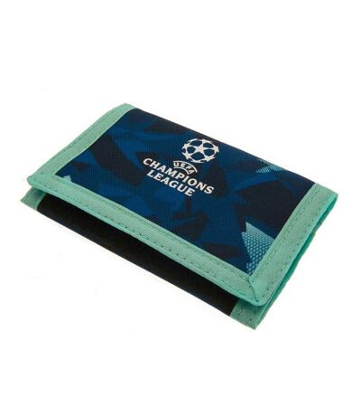 UEFA Champions League Wallet (Navy/Aquamarine) (One Size) - UTBS3226