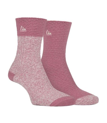 2 Pack Ladies Anti Blister Walking Boot Socks for Trekking Hiking