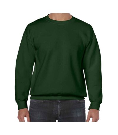 Sweat heavy blend homme vert forêt Gildan