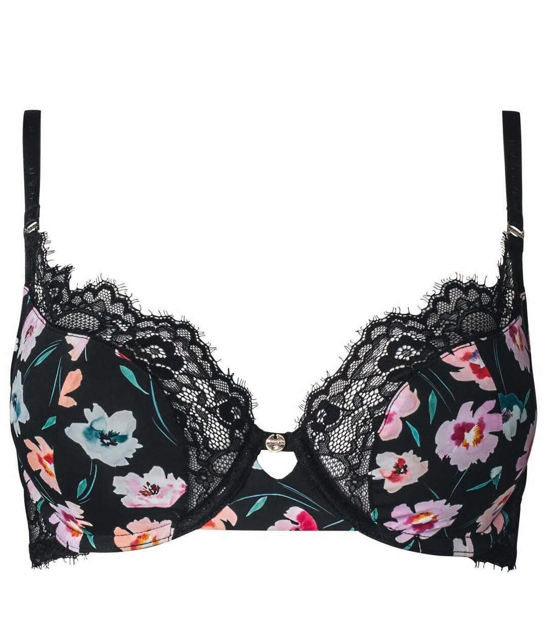 Soutien-gorge ampliforme noir Fanny