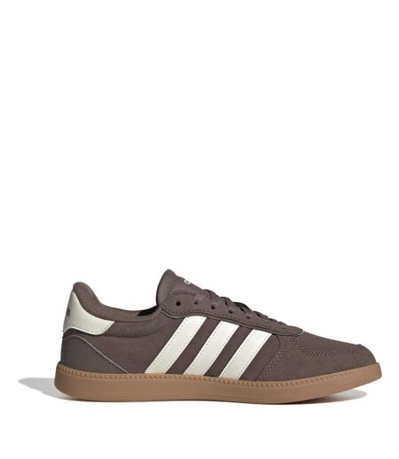 Baskets Sleek Femme Marron Blanc Marron Pâle Adidas