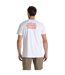 Mens lucent sunset short-sleeved t-shirt optic white Craghoppers-2
