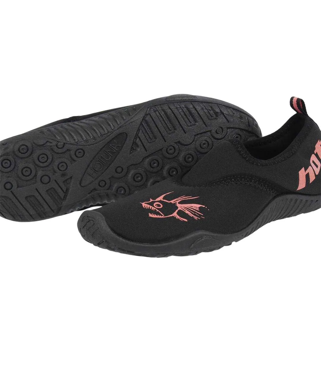 Chaussures Aquatiques Femme Noir Rose Doré Hot Tuna-4