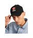 Casquette De Baseball Décontracté Noir Rouge Tacheté Jack And Jones-3