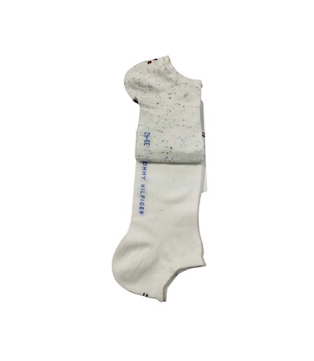 Chaussettes Motif/style À Pois Femme Bleu Blanc Tommy Hilfiger