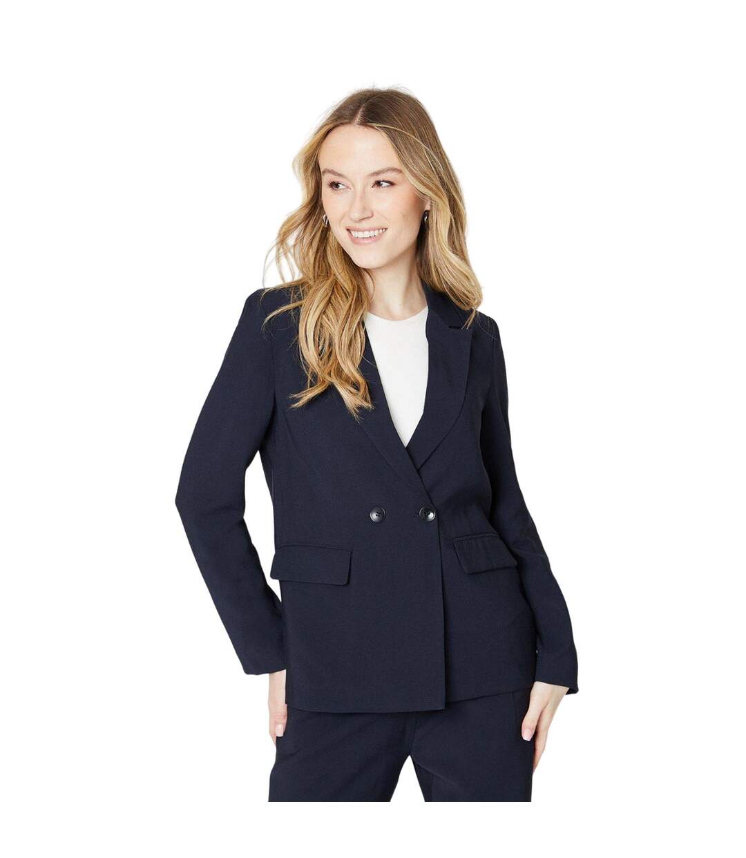 Blazer femme bleu marine Dorothy Perkins-1