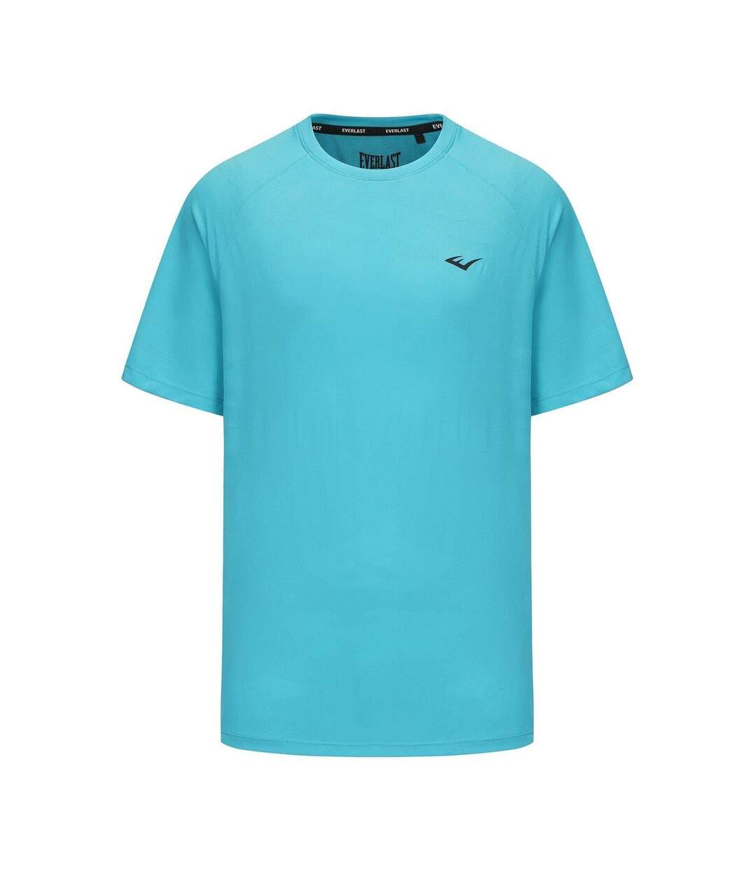 Mens Chest Logo T-shirt Cyan Everlast-1