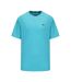Mens Chest Logo T-shirt Cyan Everlast-1