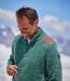 Le Pull Tricot Col Camionneur Forest-3