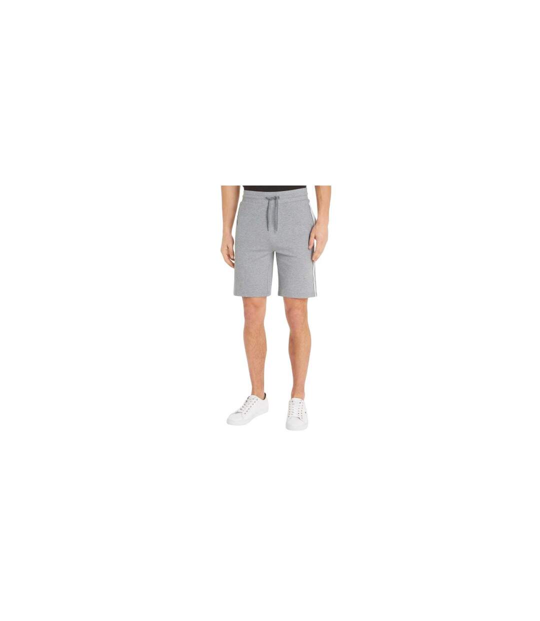 Short De Détente Homme Gris Chiné Tommy Hilfiger-1