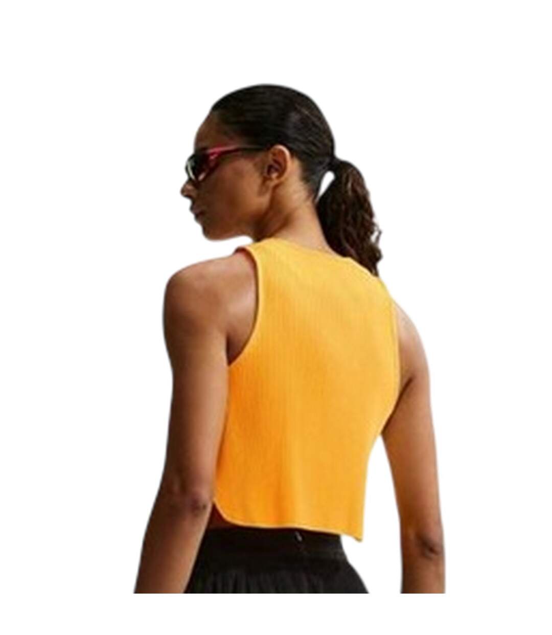 Débardeur Femme Blanc Cassé Nike-3