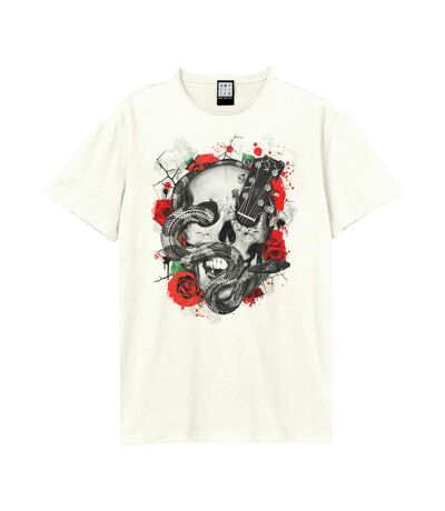 T-shirt Adulte Vieux Blanc Amplified