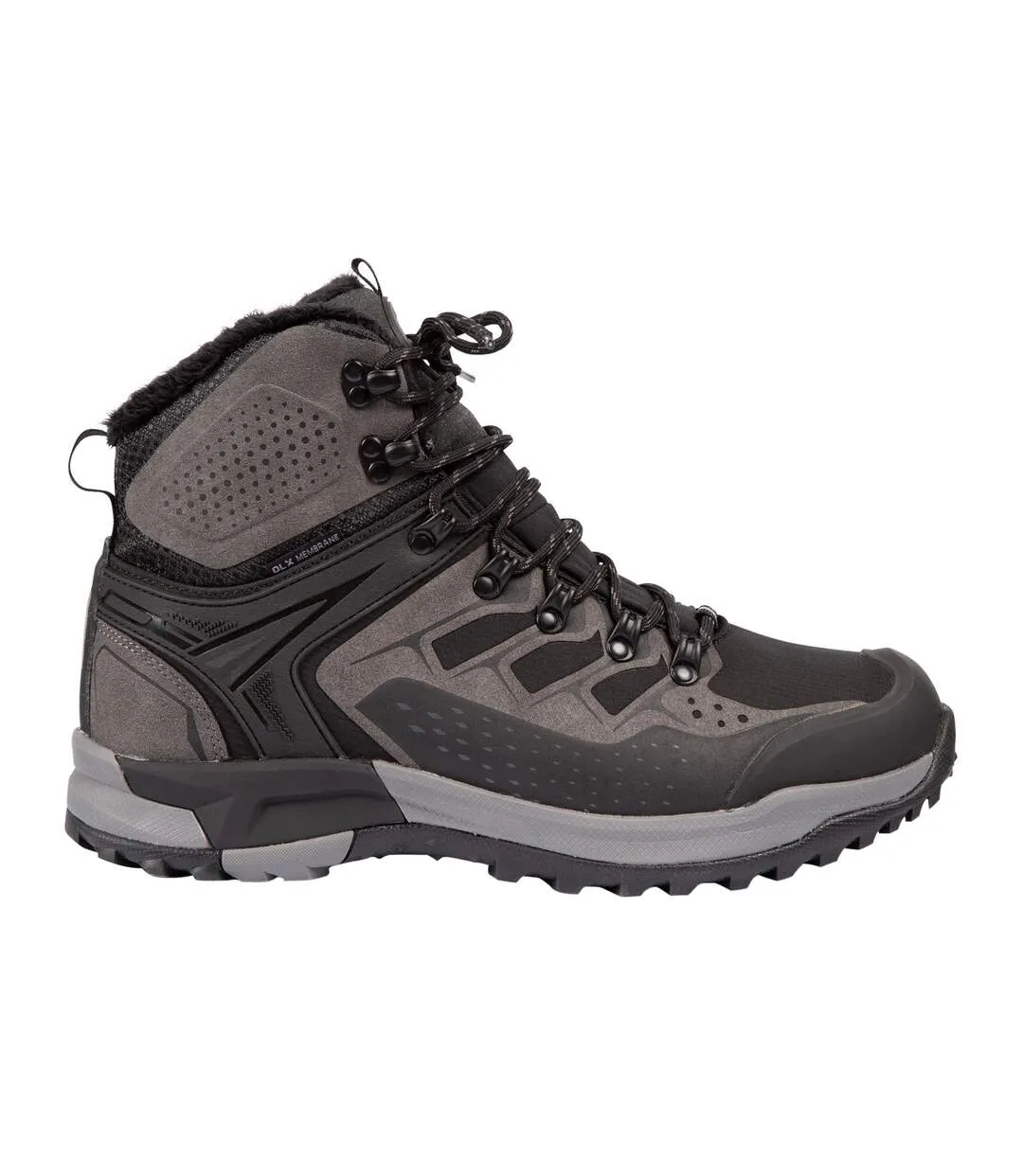 Bottines De Marche Knox Homme Noir Gris Trespass-1