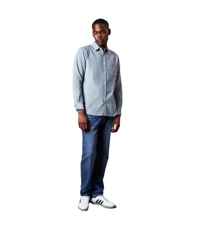 Chemise Homme Gris Maine