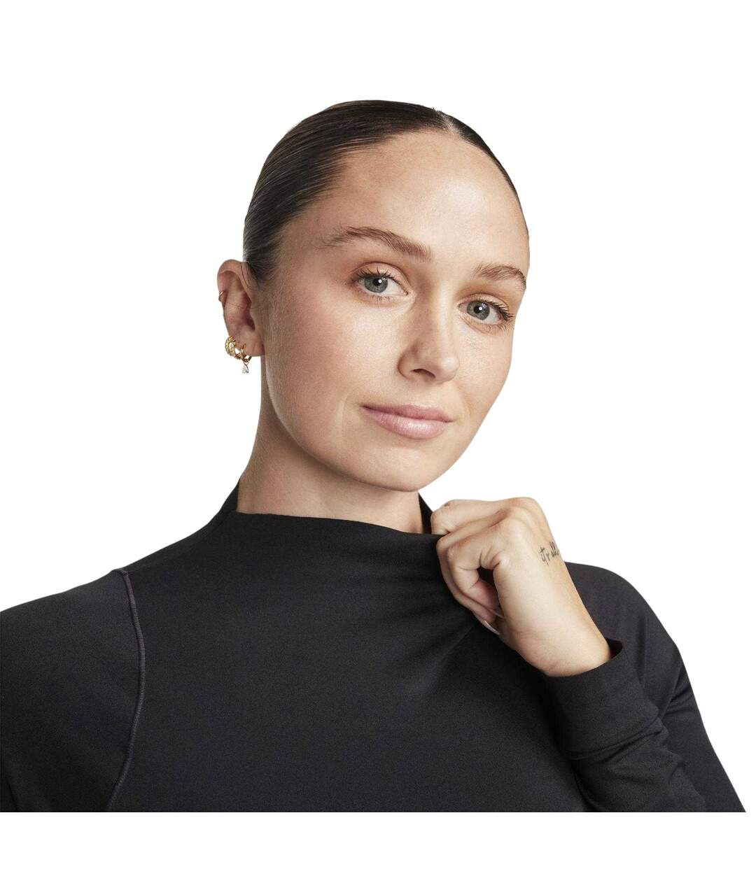 Haut De Survêtement Manches Longues Femme Noir Nike-3