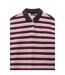 Polo Motif/style À Rayures Lehua Femme Marron Rose Napapijri-3