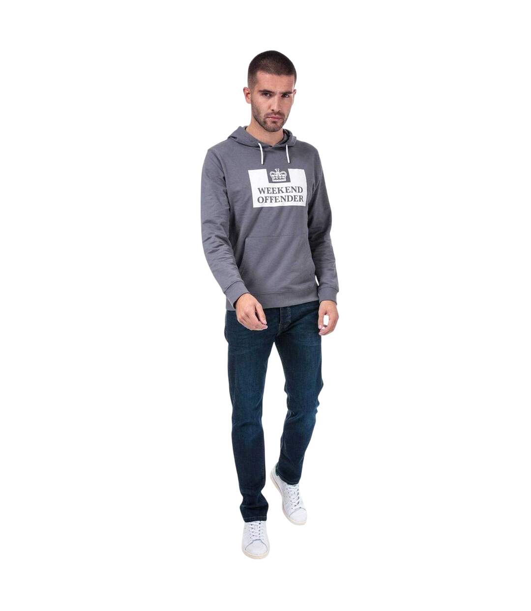 Mens Denim Tapered Jeans Denim Weekend Offender-1