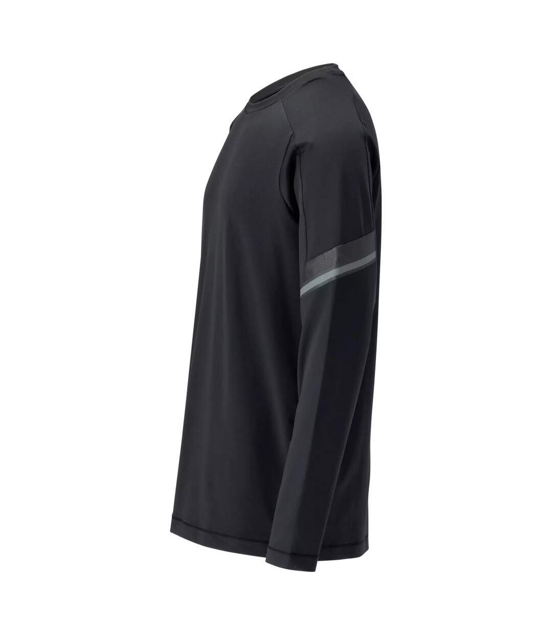 T-shirt Manches Longues Customised Homme Noir Mascot-3