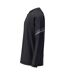 T-shirt Manches Longues Customised Homme Noir Mascot-3