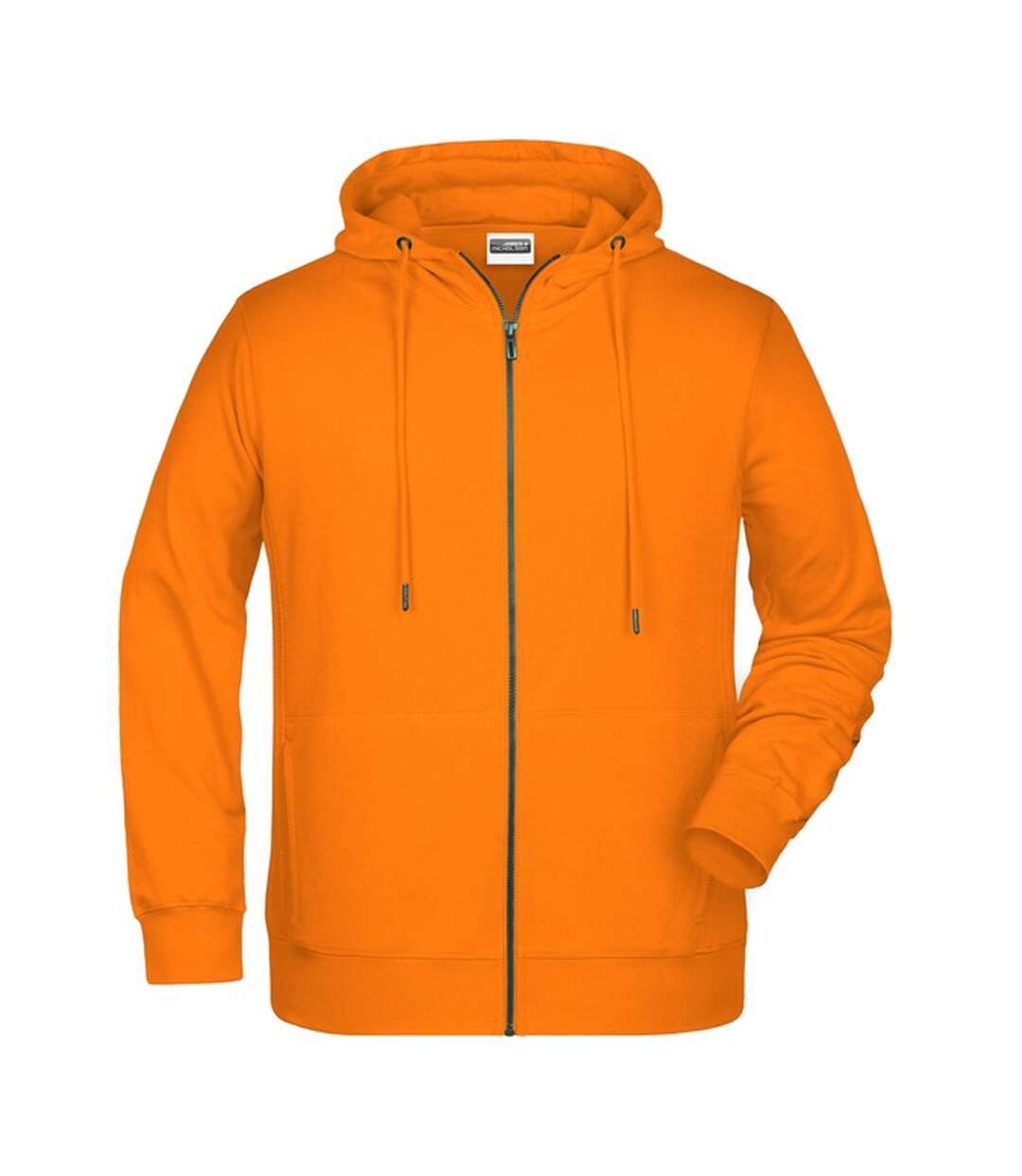 Veste À Capuche Homme Orange James And Nicholson-1