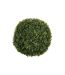 Plante Artificielle Boule de Buis 27cm Vert